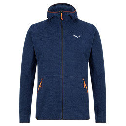 Hanorac bărbați Salewa Nuvolo Pl M Jkt 2022 albastru închis dark denim melange