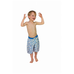 Costum de baie copii DucKsday Manta Boardshort Boy albastru/alb Blue/Off White