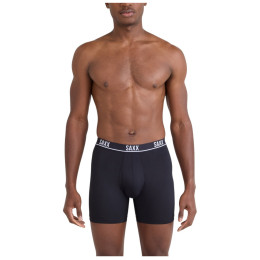Boxeri Saxx Essential Perform Mesh Boxer Brf Fly 3Pk negru black