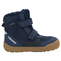 Încălțăminte de iarnă copii Viking Outdoor Footwear Spruce Barefoot Warm GTX 2V Navy albastru închis Navy
