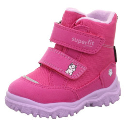 Încălțăminte copii Superfit Husky1 Pink/Lila roz Pink/Lila