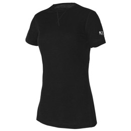 Tricou femei Zulu Merino 160 Short negru