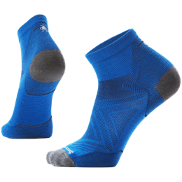 Șosete Smartwool Run Zero Cushion Ankle Socks albastru