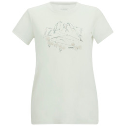 Tricou femei Regatta Women's Fingal alb Brly White