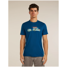 Tricou funcțional bărbați Icebreaker Men Merino 150 Tech Lite SS Tee Transportage