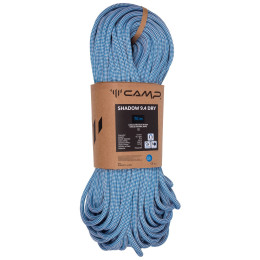 Coardă de alpinism Camp Shadow 9.4 Dry - 70m albastru/alb Blue / White