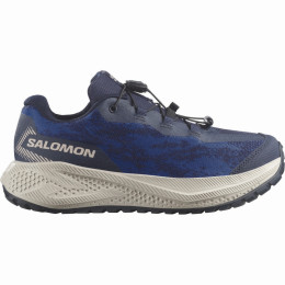Încălțăminte copii Salomon Aero Grvl Wp J Maritime Blue-Silver Cloud-Bluing