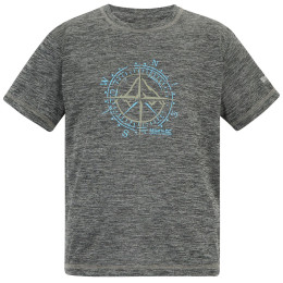 Tricou copii Regatta Alvarado Black Marl gri Black Marl