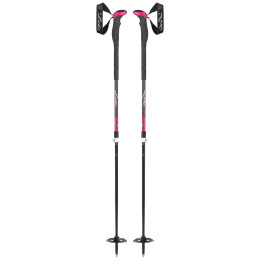 Bețe de trekking femei Leki Aergonlite 2 Lady negru/roz DarkanthraciteBerryWhite