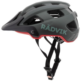 Cască pentru ciclism Radvik Slag negru/roz Forest Night/Azalea