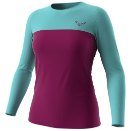 Tricou funcțional femei Dynafit Traverse S-Tech Longsleeve W albastru/violet