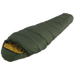 Sac de dormit Easy Camp Falcon III Mummy -4°C - Left zipper verde