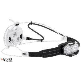 Lanternă frontală Petzl Nao LT negru/alb Black / White