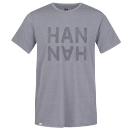 Tricou bărbați Hannah Grem 2023 gri steel gray mel (black)