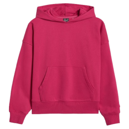 Hanorac femei 4F Sweatshirt F1887 roșu DARK PINK