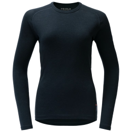 Tricou funcțional femei Devold Adventure Merino 190 Shirt Wmn albastru închis Ink