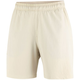 Pantaloni scurți femei Salomon Wayfarer Ease 2.0 shirt W bej Silver Cloud