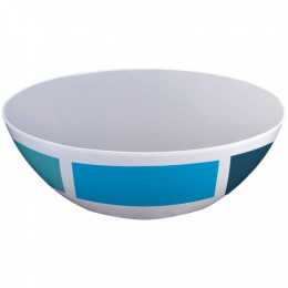 Bol pentru salată Brunner Aquarius Salad bowl albastru/alb