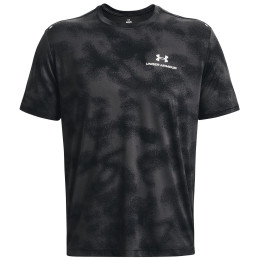 Tricou funcțional bărbați Under Armour Rush Energy Print SS negru