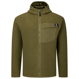 Hanorac bărbați Dare 2b Firn Hooded Borg Fleece verde MartiniOlive
