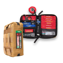 Trusă de prim ajutor pentru călătorii Survival First Aid Kit - Hiking