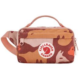 Borsetă Fjällräven Kånken Graphics Hip Pack roz ChalkRose-Hidden Animals