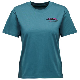 Tricou femei Black Diamond W Mountainscape SS Tee