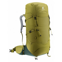 Rucsac turistic Deuter Aircontact Core 50+10 galben/verde