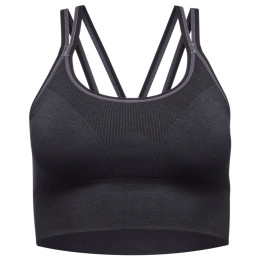 Bustieră Black Diamond W Crux Bra negru/gri