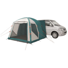 Cort frontal Easy Camp Podium Air alb/verde Aqua Stone