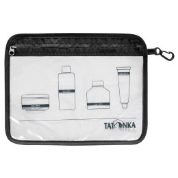 Geantă cosmetică Tatonka Zip Flight Bag A5 negru black