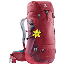 Rucsac femei Deuter Futura 28 SL roșu cranberry-maron