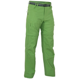 Pantaloni bărbați Warmpeace Fording Zip-Off verde Grass