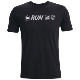 Tricou bărbați Under Armour Run Anywhere SS negru