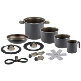Set vase Brunner Torralta Ø 20 cm gri/negru