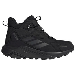 Încălțăminte turistică femei Adidas Terrex Anylander Leather Mid Climaproof negru Cblack/Carbon/Grefou