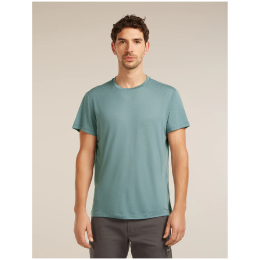 Tricou funcțional bărbați Icebreaker Men Merino Blend Core SS Tee albastru deschis BLUE ASH