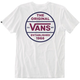 Tricou bărbați Vans Mn Authentic Original S/S alb
