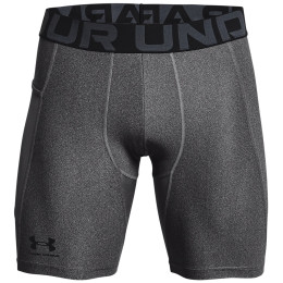 Boxeri funcționali bărbați Under Armour HG Armour Shorts gri Carbon Heather / / Black