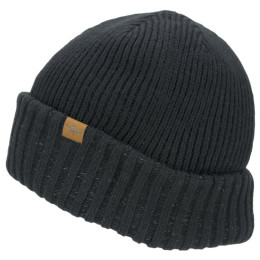Căciulă SealSkinz Waterproof Cold Weather Roll Cuff Beanie Hat negru