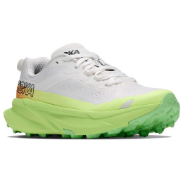 Încălțăminte de alergat pentru bărbați Hoka Torrent 5 alb/verde Frost / Neon Yuzu