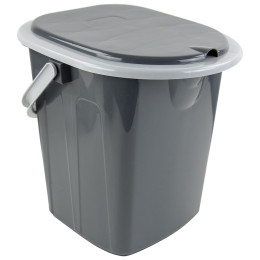 Coș de gunoi Bo-Camp Portable toilet square 1pc gri gey