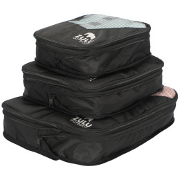 Organizator de voiaj Zulu Compression Cube Set negru