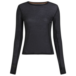Tricou femei Icebreaker Women Merino Blend 75 Cool-Lite™ Featherlight™ LS Crewe negru Black