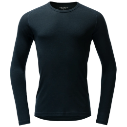 Tricou funcțional bărbați Devold Adventure Merino 190 Shirt Man albastru închis Ink