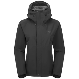 Geacă femei Rab Downpour Jacket Wmns negru