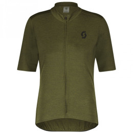 Tricou de ciclism bărbați Scott Gravel Merino SS verde