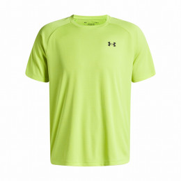 Tricou bărbați Under Armour Tech Textured SS verde deschis green