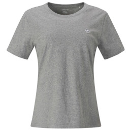 Tricou femei Norrona /29 cotton viking patch T-shirt gri Grey Melange
