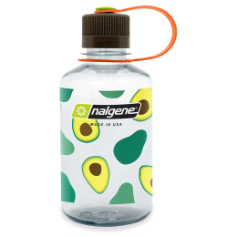 Sticlă Nalgene Narrow Mouth Fruit 500 ml verde/alb Avocados
